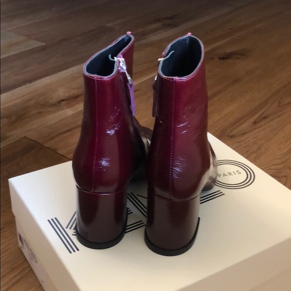 Stunning Kenzo Daria Bootie in Bordeaux - Picture 2 of 4
